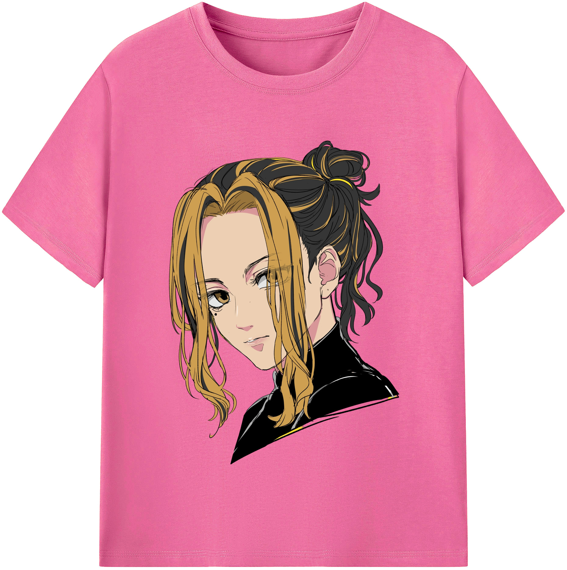 （画像用） 東京リベンジャーズ Tokyo Revengers レディースカジュアルプリントTシャツ（綿100％）